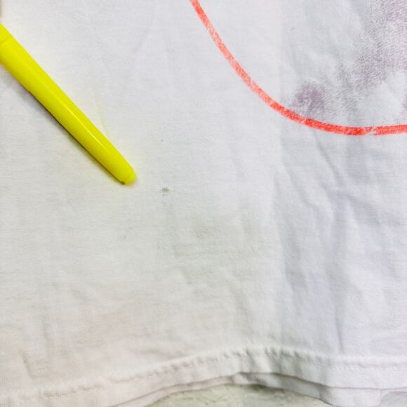 White Graphic Tee by Lavenge - Picture 5 of 10